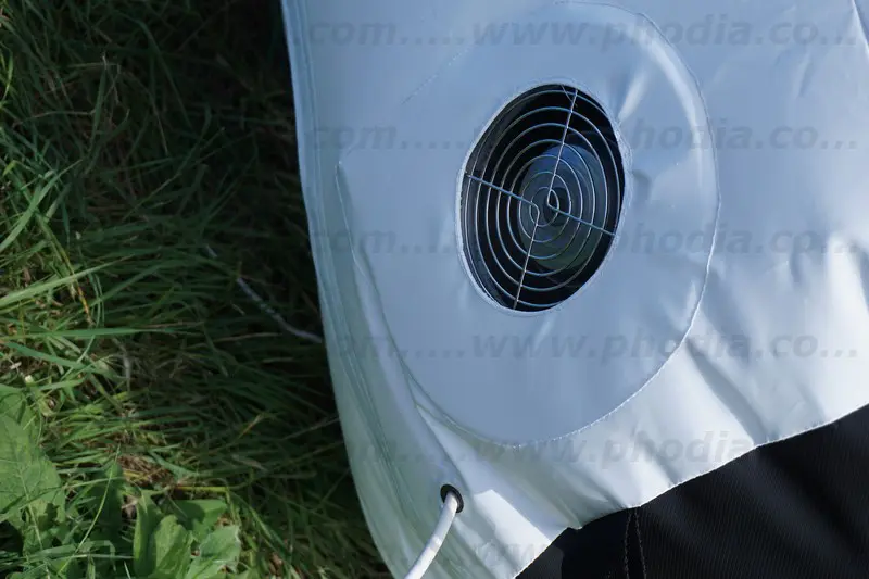 soufflerie, auto-ventil&eacute;e