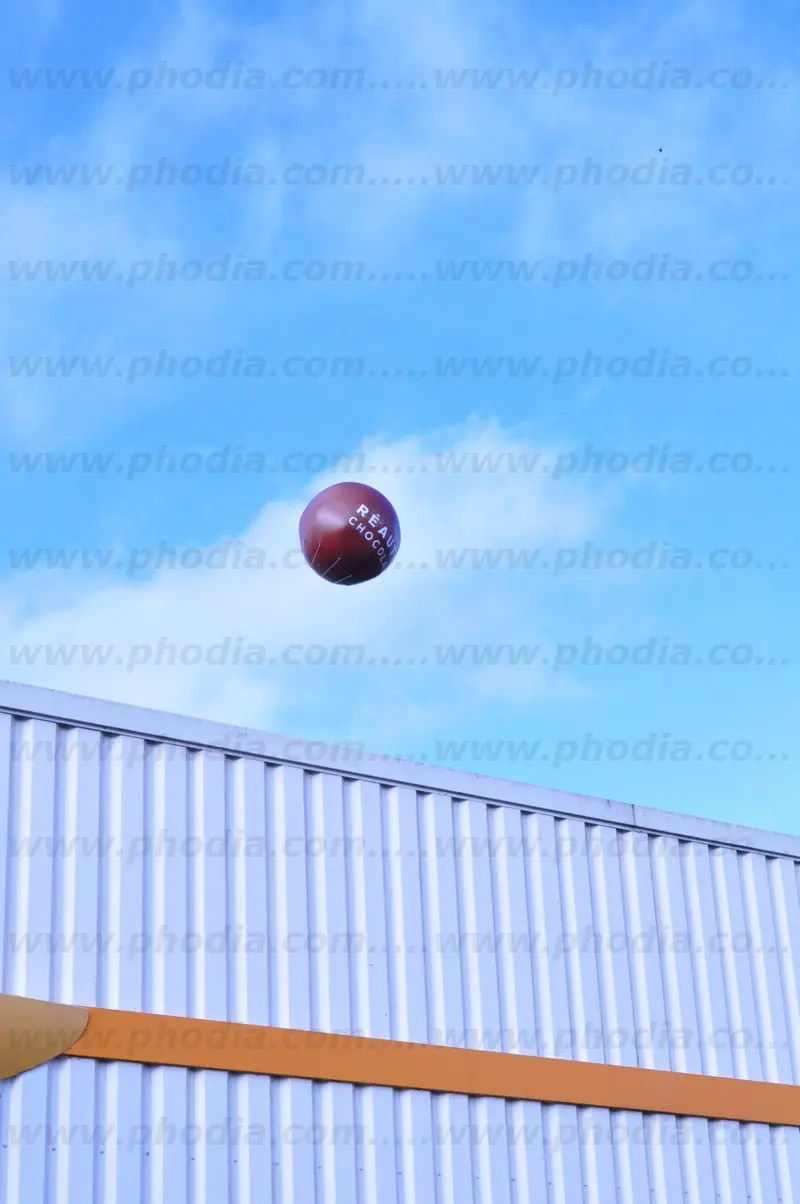 sph&egrave;re, h&eacute;lium, r&eacute;aut&eacute; chocolat, marron, ext&eacute;rieur, &eacute;v&eacute;nement