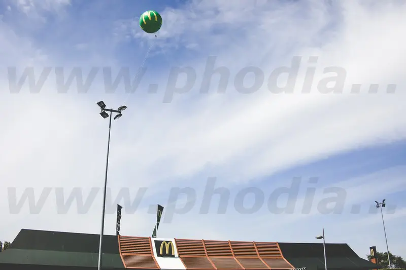 sph&egrave;re h&eacute;lium, Mc Donald's, 3m, Ext&eacute;rieur, Festival / Concert, H&ocirc;tellerie - Restauration, P348