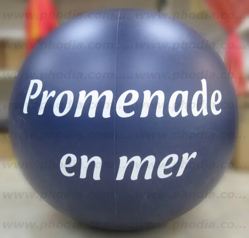 ad hoc, promenade en mer, bleu, ballon sur tr&eacute;pied, port, billeterie