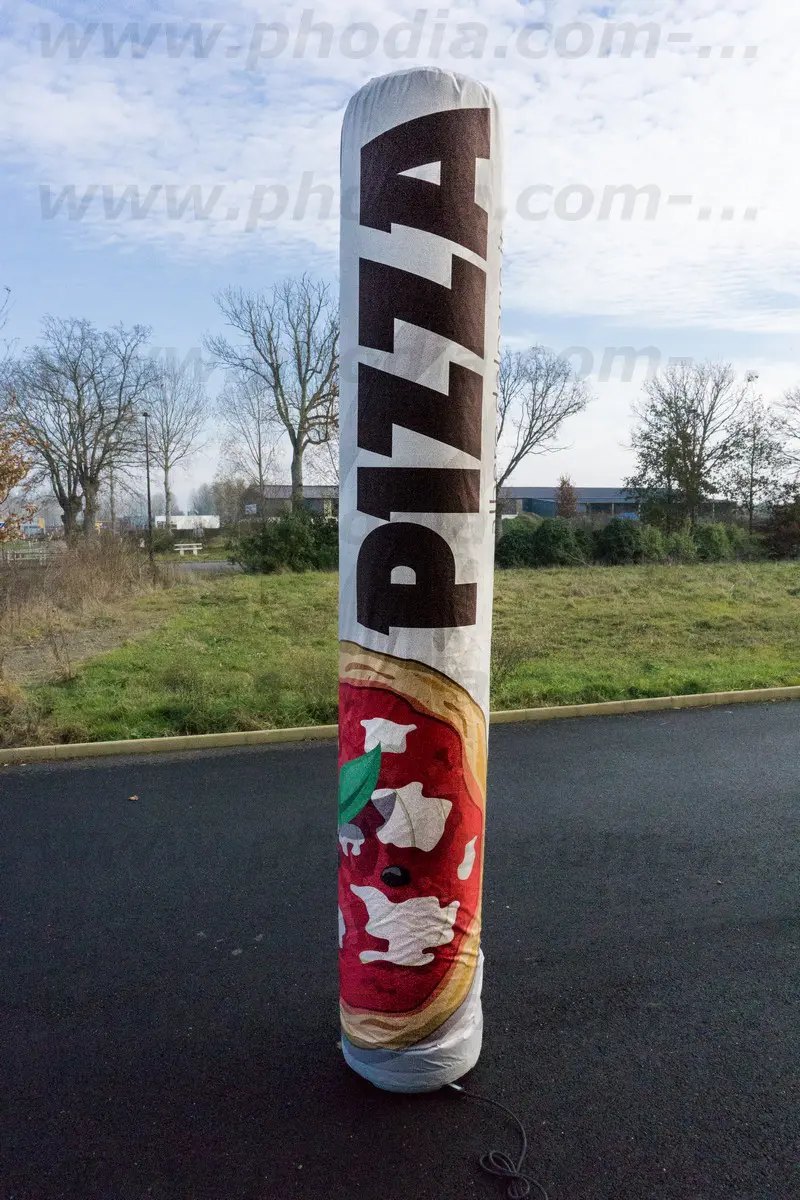 colonne, pizza, &eacute;clairante, albero