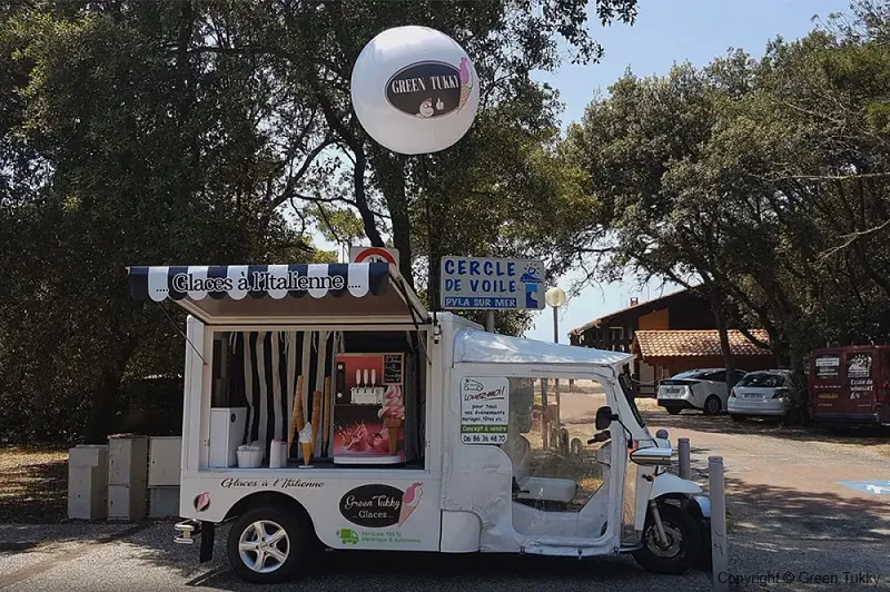 ballon, green tukky, 60cm, Air, Blanc, Commerce - Immobilier, Communication, Ext&eacute;rieur, Lumineux, Sph&egrave;re