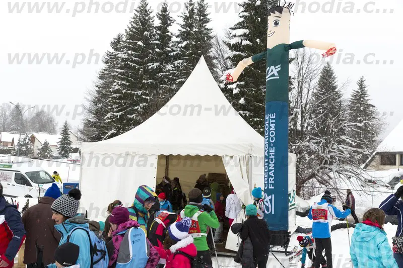 credit agricole, skydancer, neige, &eacute;v&eacute;nement, animation