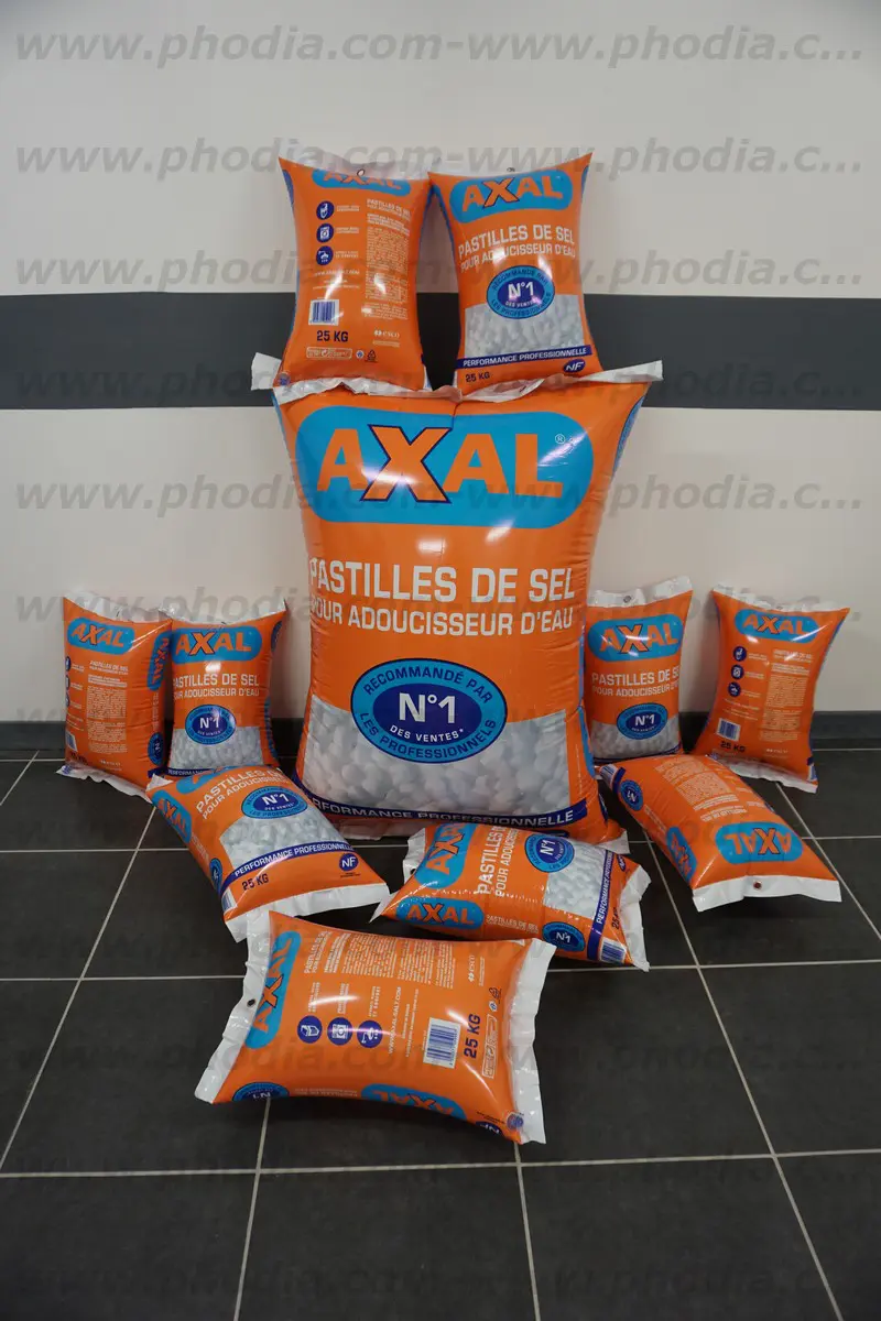 forme sur mesure sac de sel &agrave; air captif 65 cm