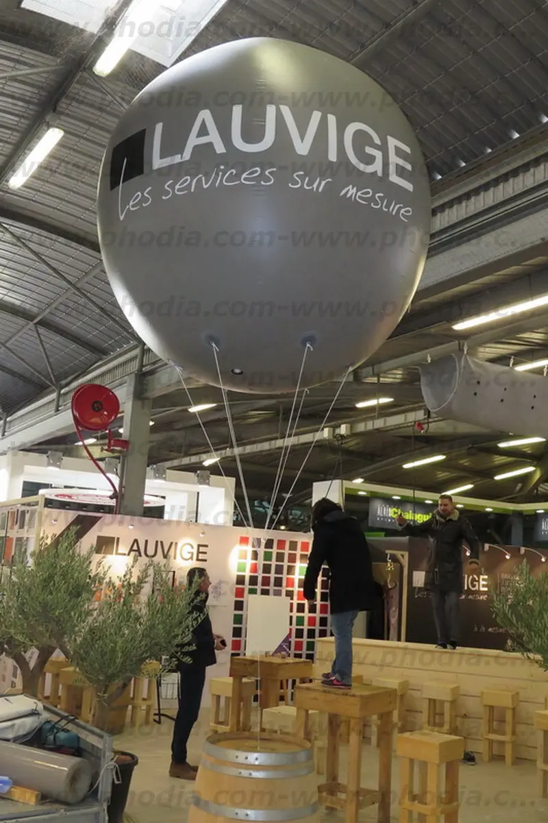 sph&egrave;re h&eacute;lium, salon, lauvige, int&eacute;rieur, communication, &eacute;v&eacute;nement