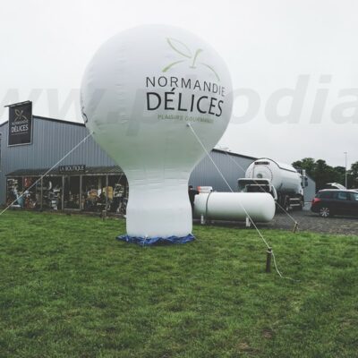 montgolfière auto-ventilée pour un commerce