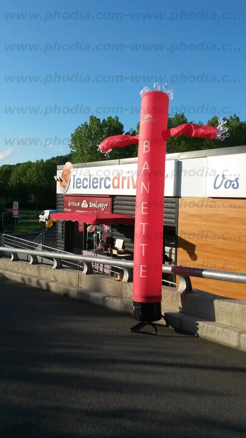 skydancer banette pour une boulangerie