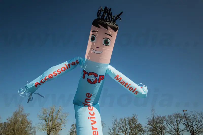 skydancer, top, bleu, communication, auto-ventil&eacute;e