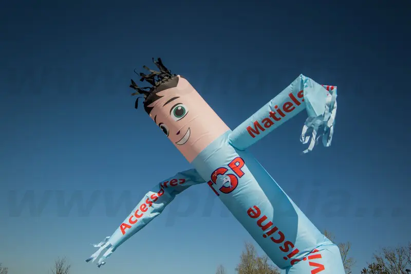 skydancer, top, bleu, communication, auto-ventil&eacute;e