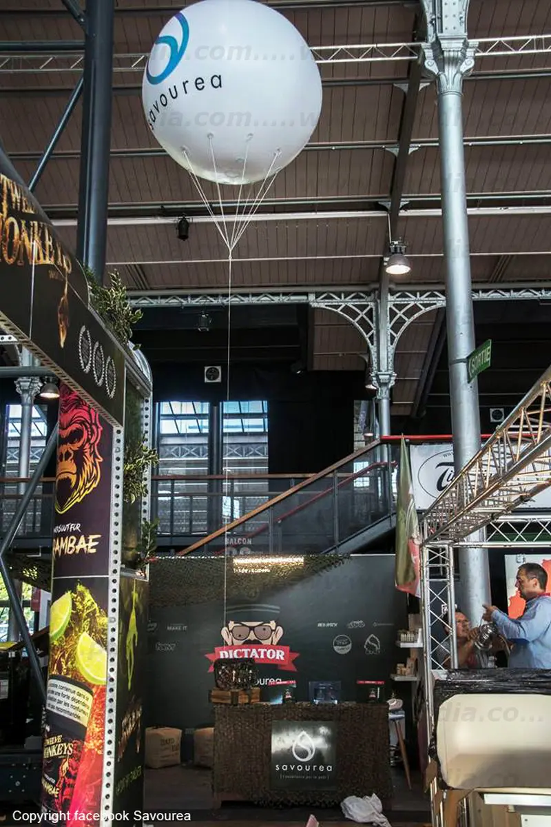 sph&egrave;re, h&eacute;lium, savourea, Salon VAPEXPO 2017