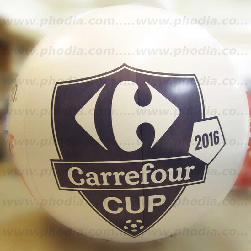 carrefour-cup, 2016, sphère, hélium, blanc, événement sportif