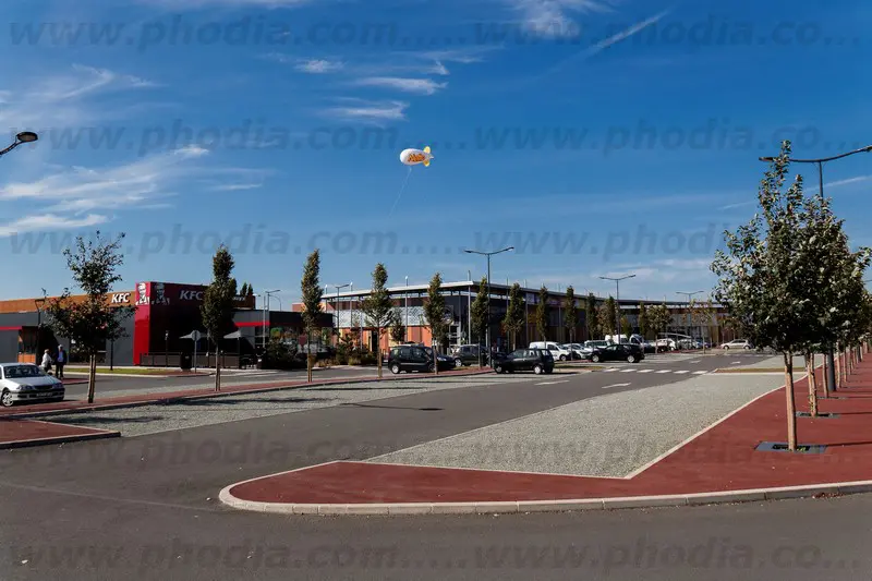 dirigeable, netto, ext&eacute;rieur, h&eacute;lium, publicit&eacute;