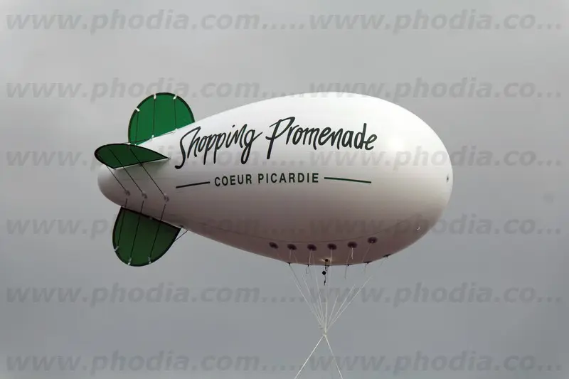 dirigeable 6m shopping promenade Picardie