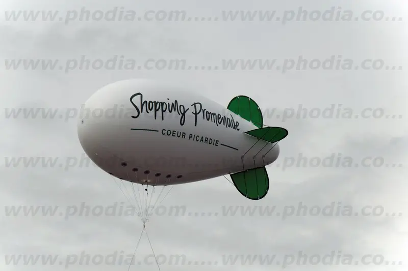dirigeable 6m shopping promenade Picardie