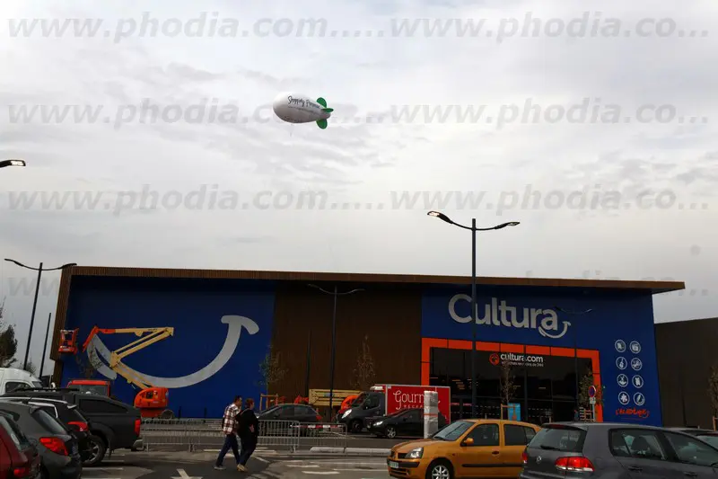 dirigeable 6m shopping promenade Picardie