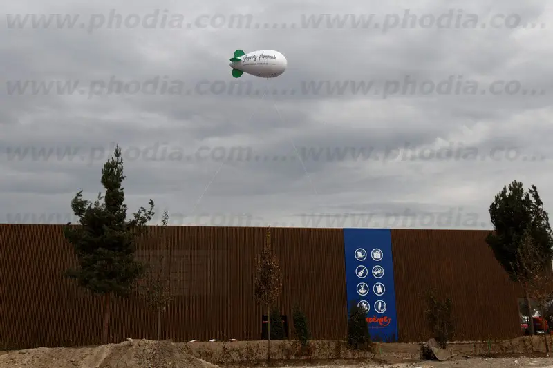 dirigeable 6m shopping promenade Picardie