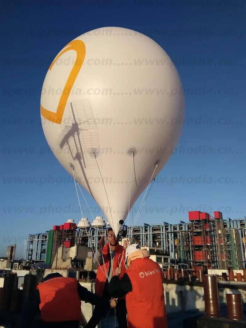 goutte d'eau publicitaire 3m