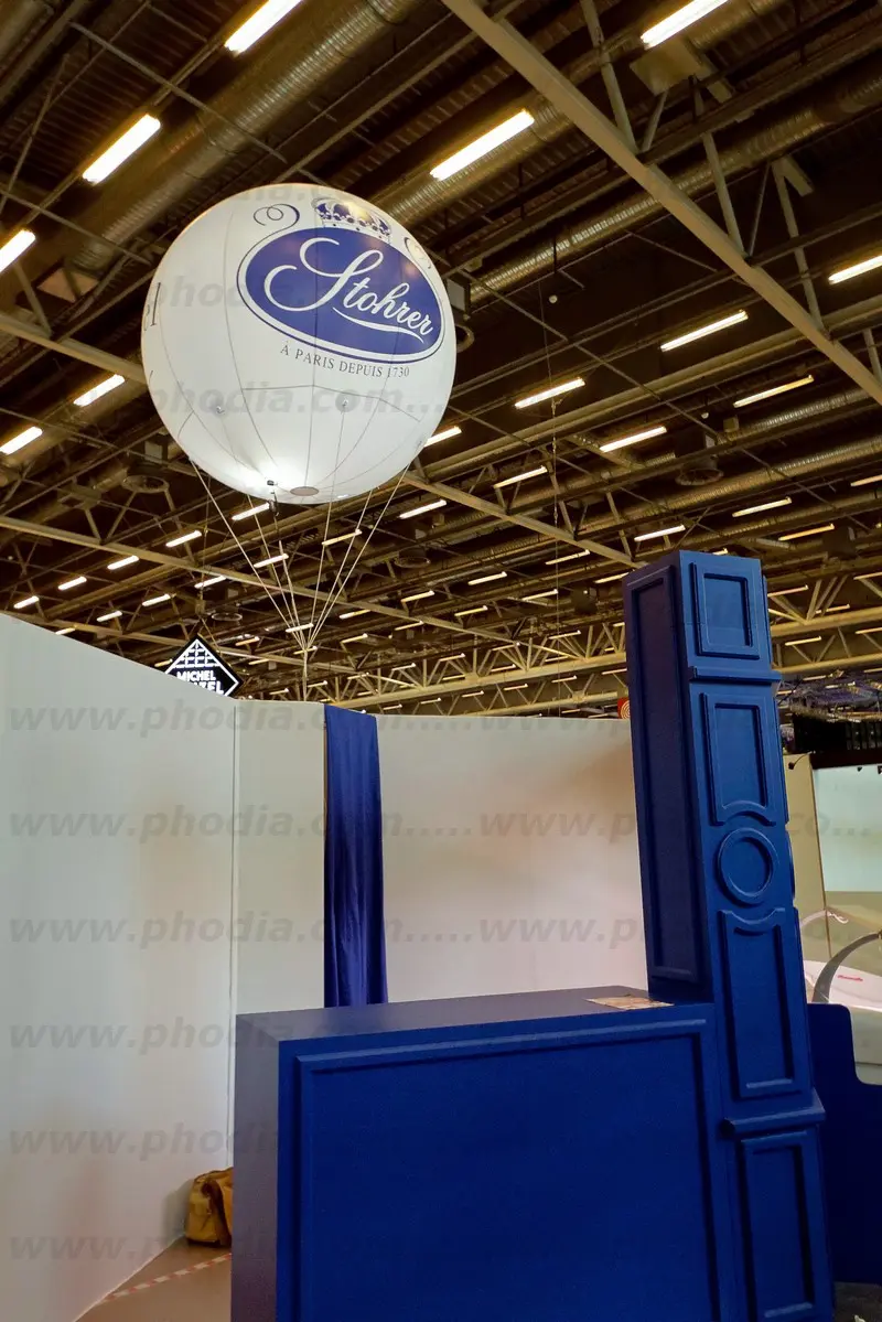 Salon du chocolat 2017, stohrer, sph&egrave;re, h&eacute;lium