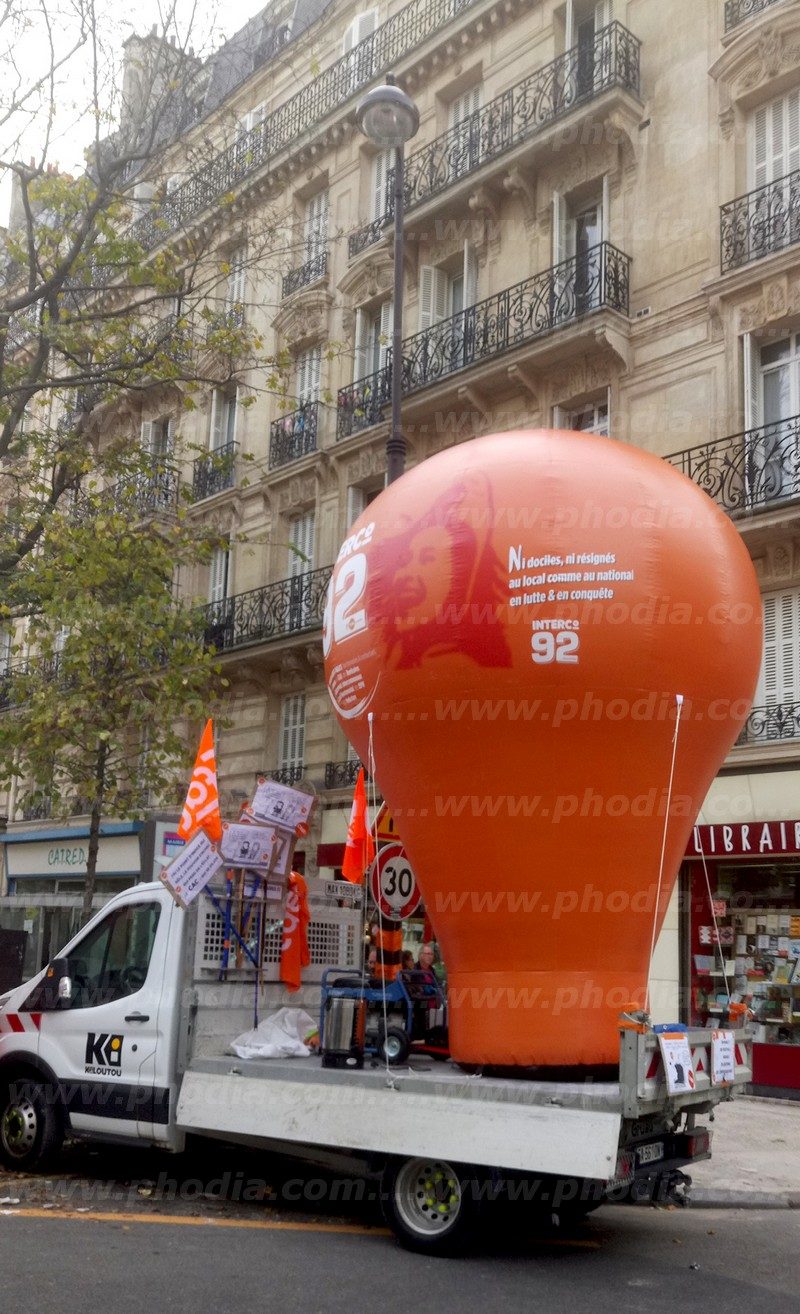 ballon Interco-CFDT Hauts-de-Seine, syndicat