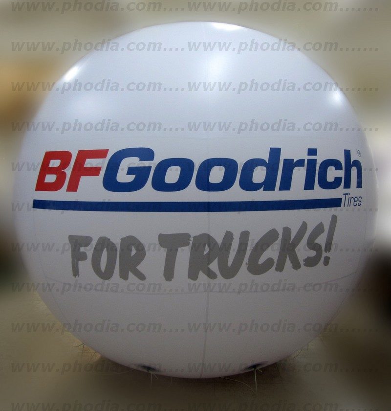 BF goodrich for trucks, sphère, hélium