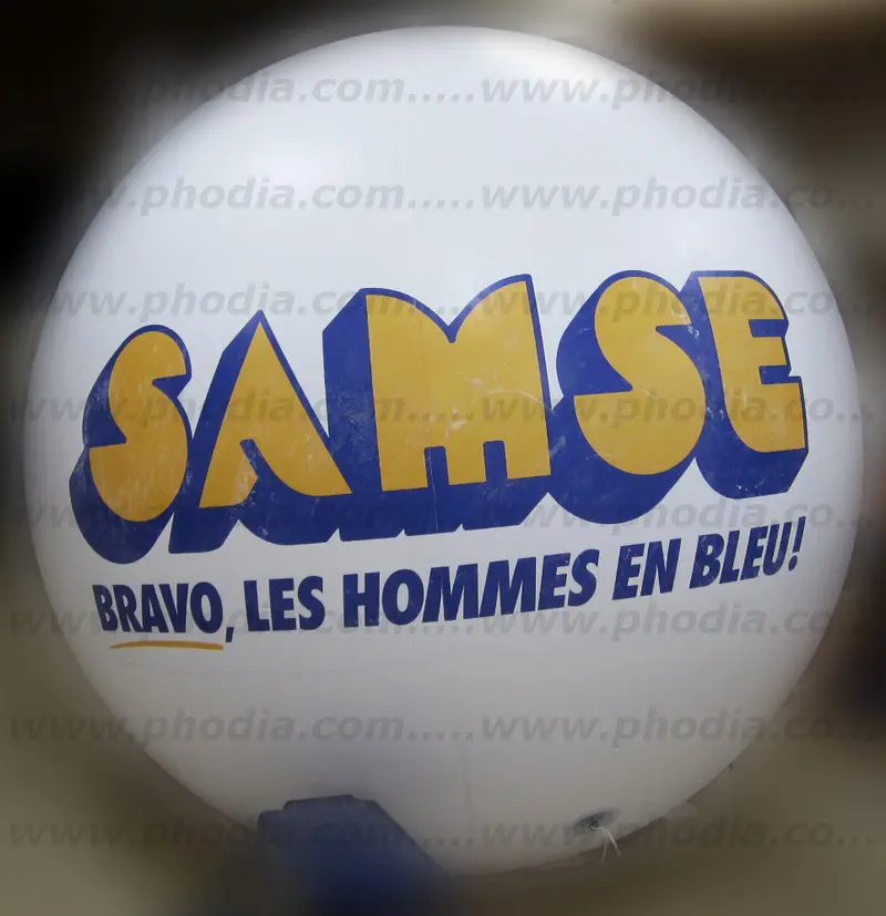 sph&egrave;re, h&eacute;lium, SAMSE sphere 2m - paysalia 2017