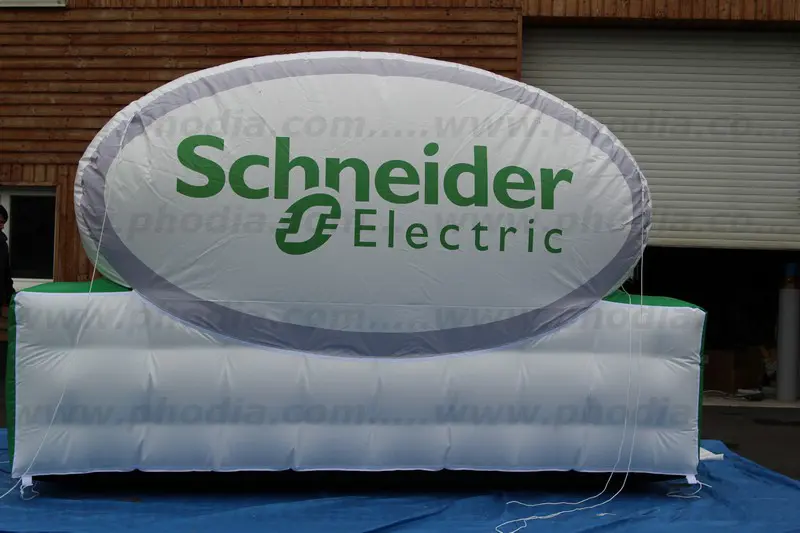 schneider electric, Animation commerciale, Auto-ventil&eacute;, Ext&eacute;rieur, Foire, Forme sur mesure (auto-ventil&eacute;), Industrie - Mat&eacute;riaux, Portes ouvertes, Salon