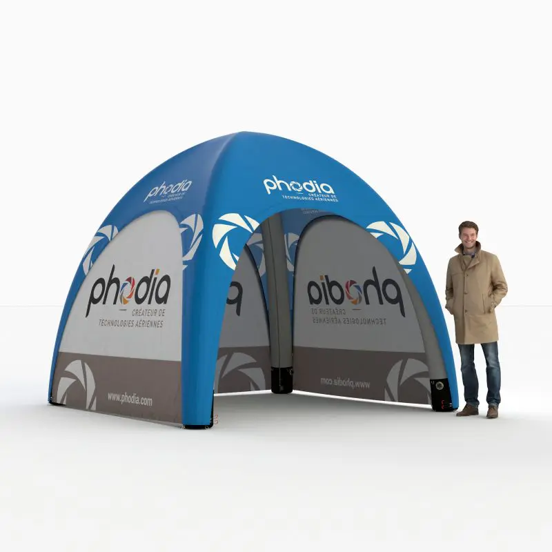 tente publicitaire 3m phodia