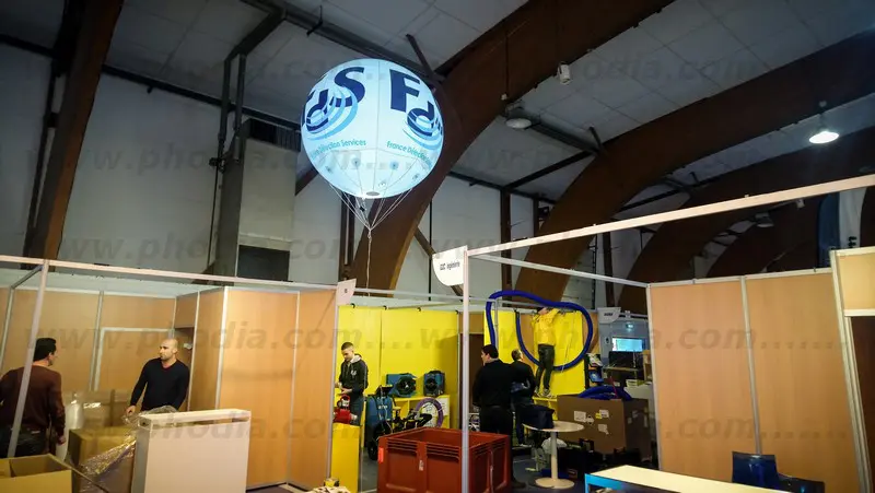 fds, sph&egrave;re, h&eacute;lium, blanc, salon