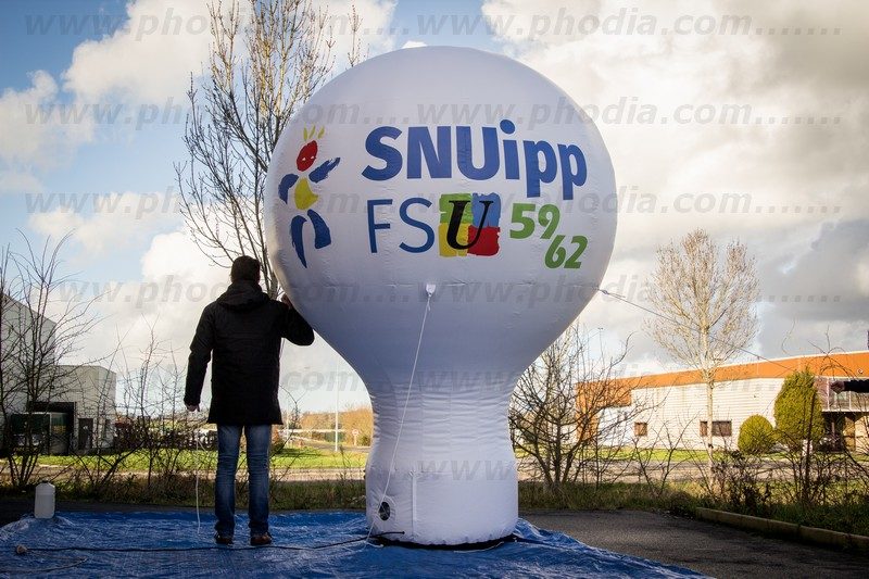 montgolfière pub, snuipp fsu 59, auto-ventilée