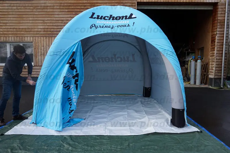 tente, 3m, luchon superbagneres, air captif, montagne