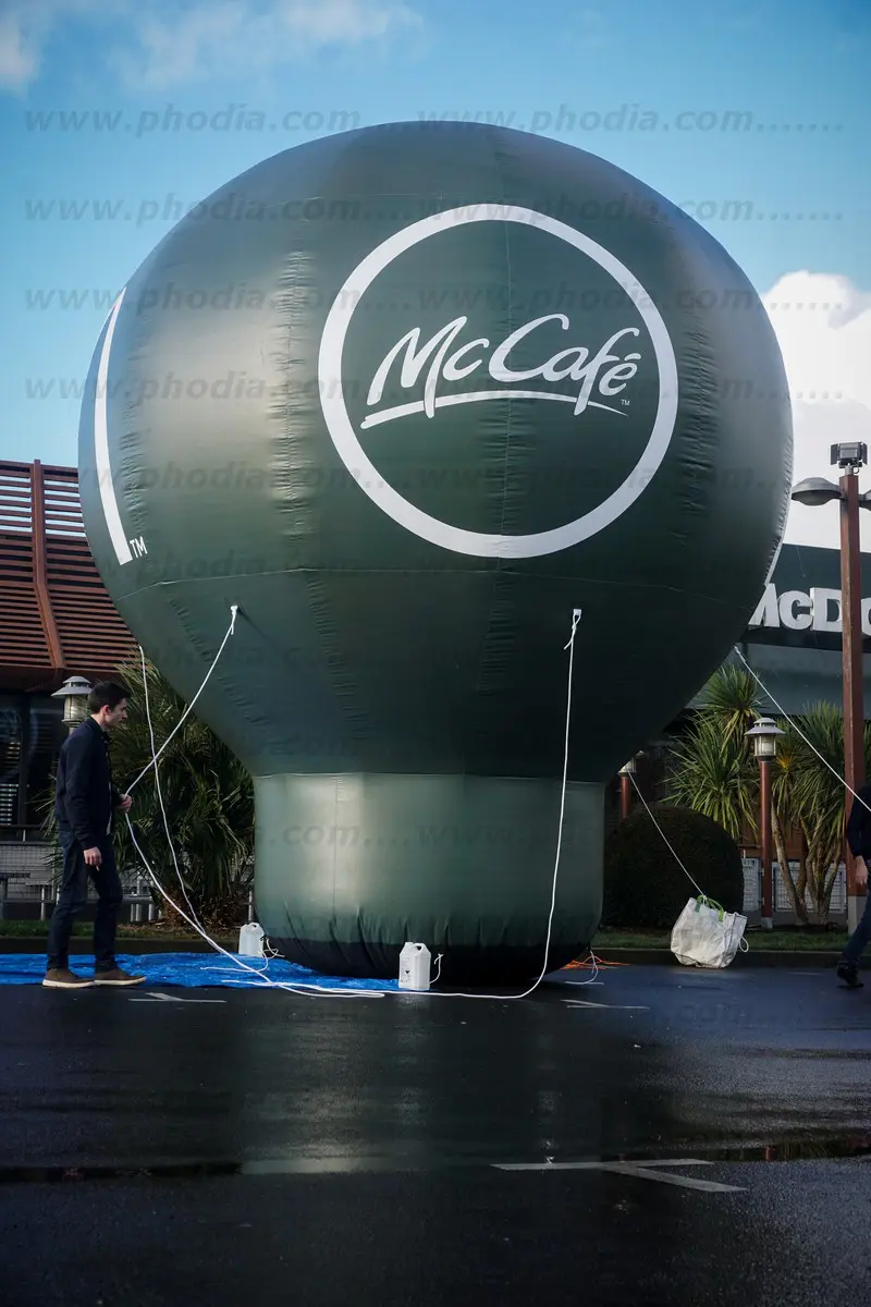 mc donald's limoges, montgolfi&egrave;re, auto-ventil&eacute;e, restauration