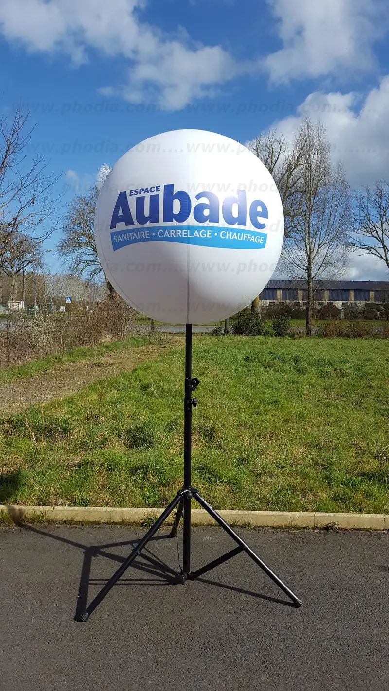 sph&egrave;re, espace aubade, air , sur tr&eacute;pied