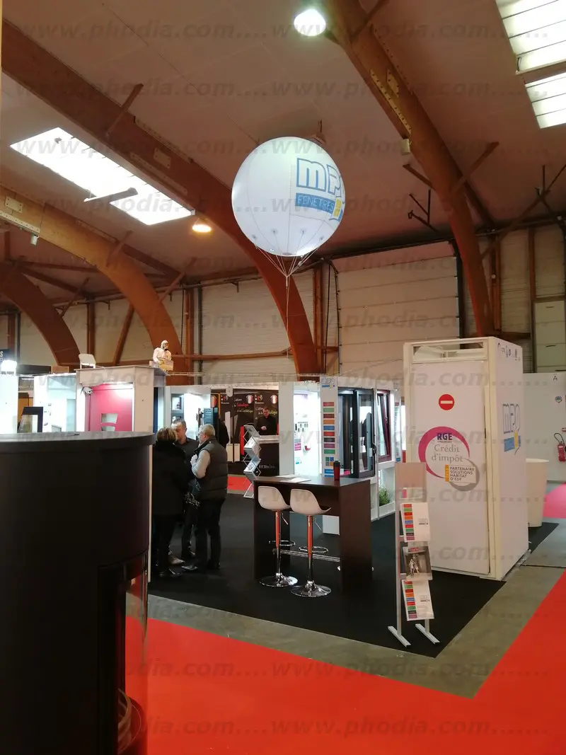 MPO sph&egrave;re, h&eacute;lium, lumineux, salon