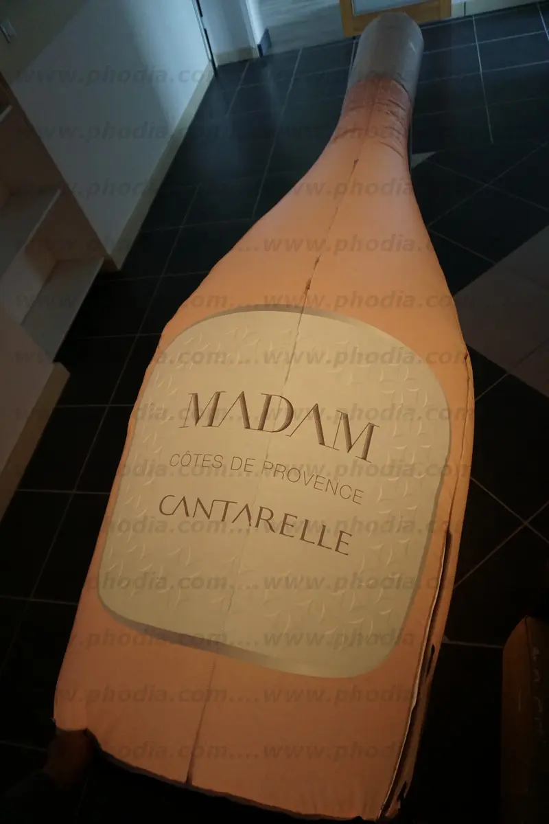 bouteille ros&eacute; 3m