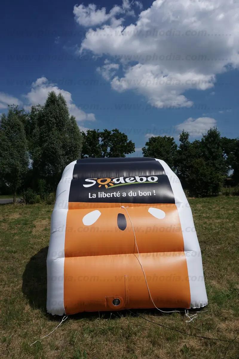 stand gonflable sodebo