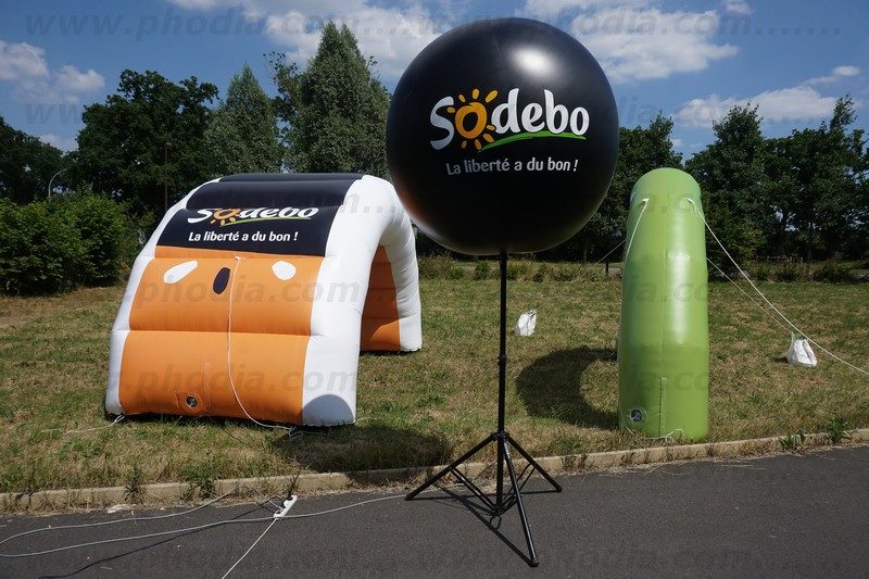 stand gonflable sodebo