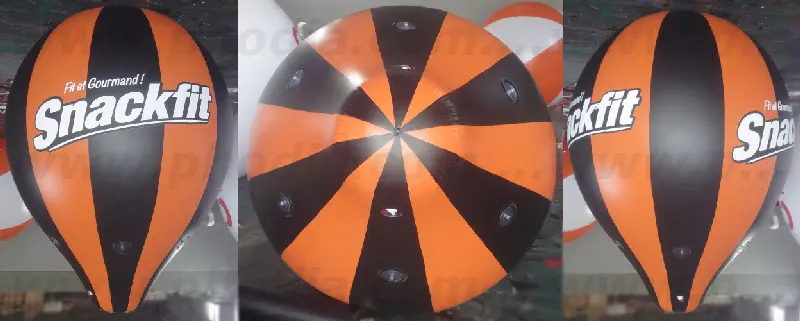 montgolfiere, helium, snackfit, Agroalimentaire - Alimentation, Animation commerciale, Communication, H&eacute;lium, Int&eacute;rieur, Montgolfi&egrave;re h&eacute;lium, Salon, Total covering