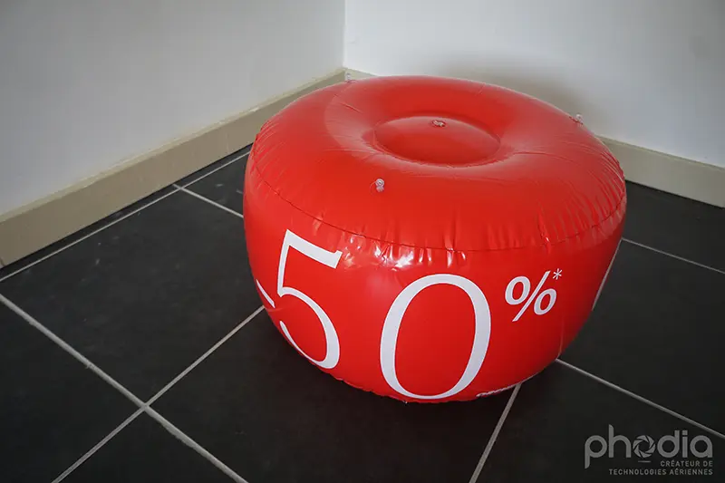 pouf, orchestra, 60cm, Air, Animation commerciale, Communication, forme sur mesure, GMS, Int&eacute;rieur, PLV (air)