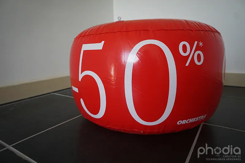 pouf, orchestra, 60cm, Air, Animation commerciale, Communication, forme sur mesure, GMS, Int&eacute;rieur, PLV (air)