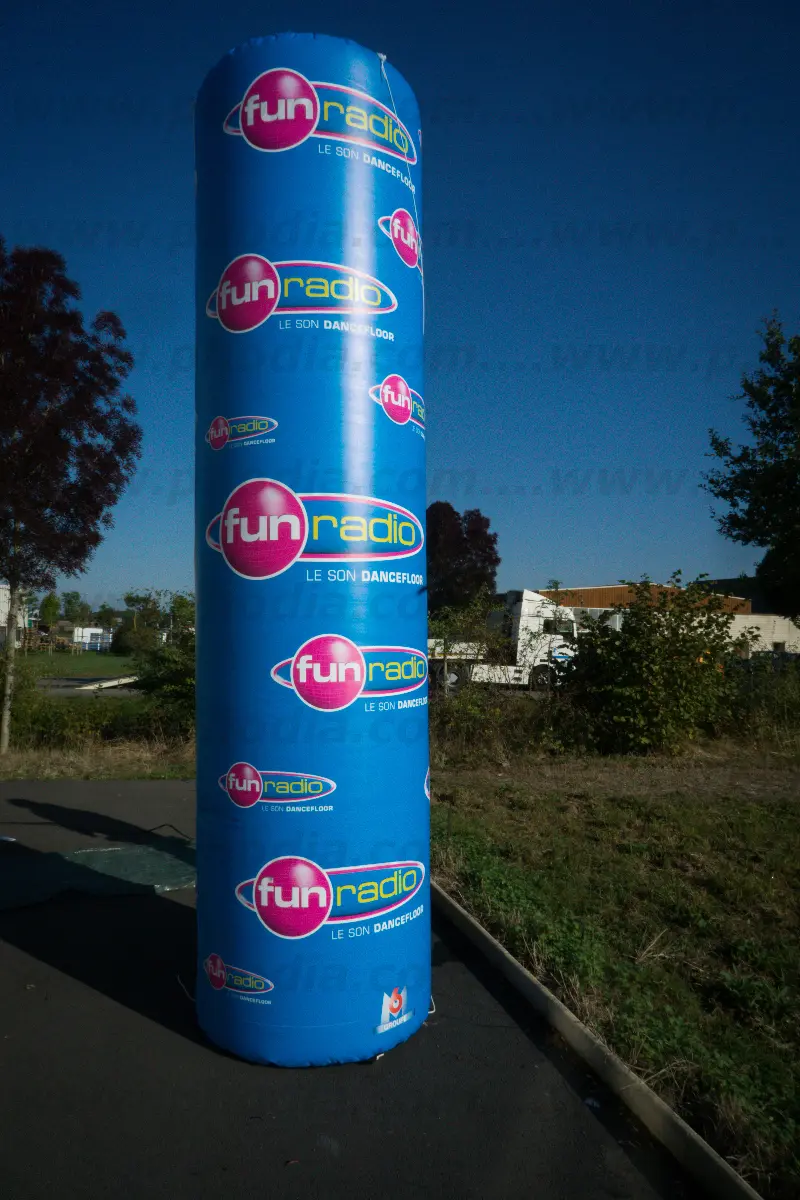 colonne, auto-ventil&eacute;e, fun radio