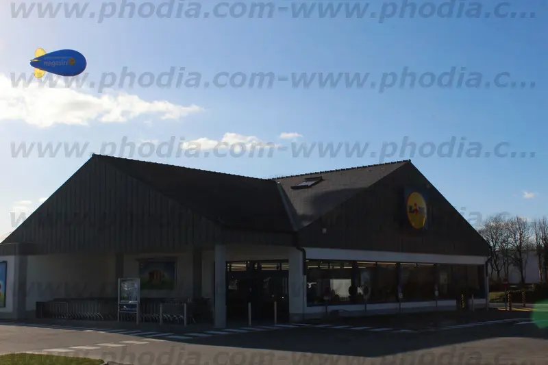 Dirigeable 6m Lidl, Animation commerciale, Dirigeable, Ext&eacute;rieur, H&eacute;lium, Lidl, Non class&eacute;, Ouverture magasin, P280