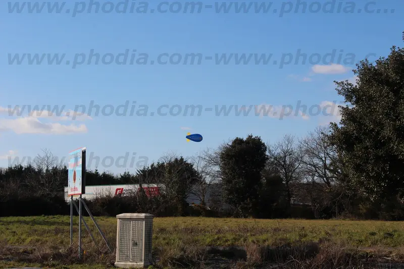 Dirigeable 6m Lidl, Animation commerciale, Dirigeable, Ext&eacute;rieur, H&eacute;lium, Lidl, Non class&eacute;, Ouverture magasin, P280