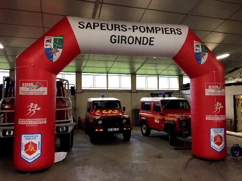 Arche 4m SDIS 33, Auto-ventil&eacute;, Autres, &Eacute;v&eacute;nement sportif, Ext&eacute;rieur