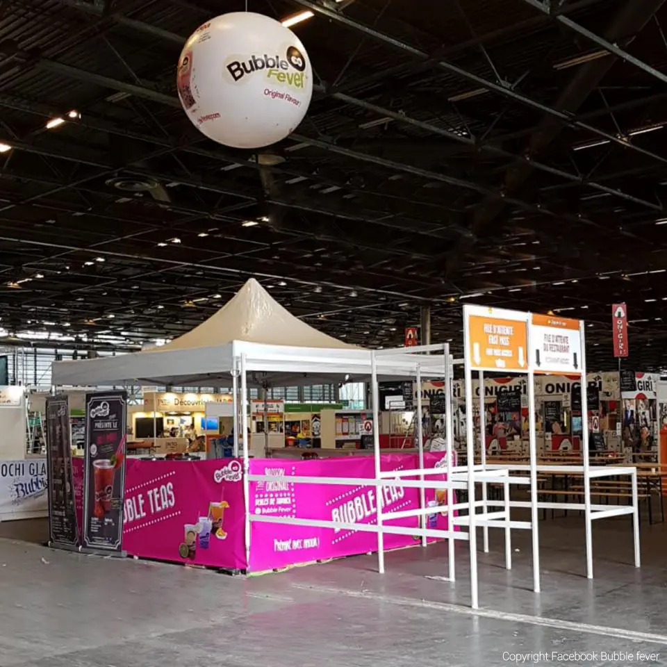 Sph&egrave;re 1m80 Bubble Fever, 4 faces, Agroalimentaire - Alimentation, Air, Blanc, Int&eacute;rieur, Salon, Sph&egrave;re, Suspendu