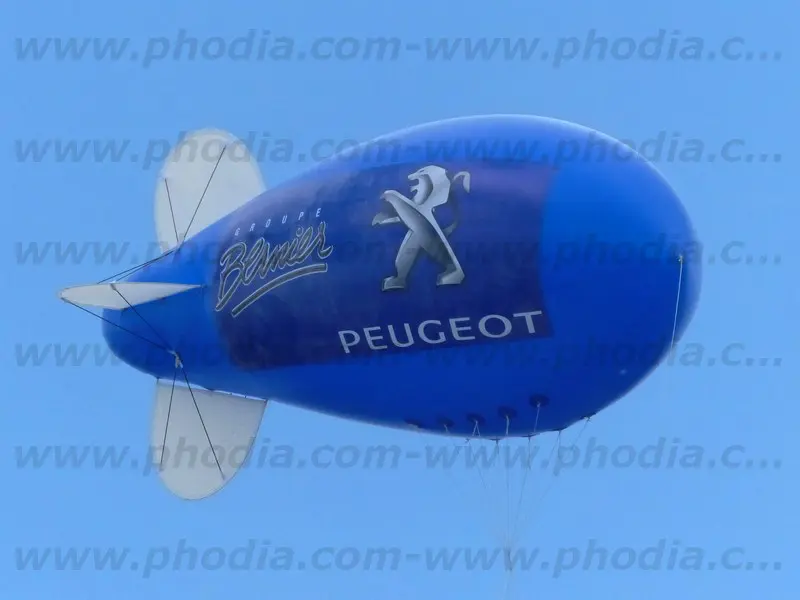 Communication, Dirigeable, Ext&eacute;rieur, H&eacute;lium, P293, Peugeot / Citro&euml;n