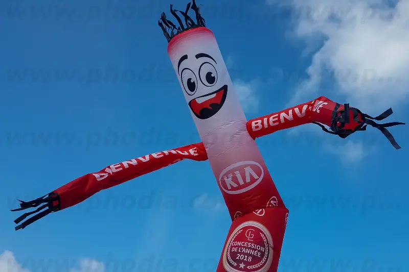 Skydancer 5m KIA, Auto-ventil&eacute;, Automobile, Communication, Ext&eacute;rieur, Portes ouvertes, Skydancer, Skydancer 5m