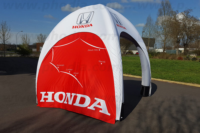 Tente 3m (air captif) Honda, Air, Animation commerciale, Automobile, Autres, Communication, Foire, Honda, Portes ouvertes, Showroom, tente, Tente (air captif)