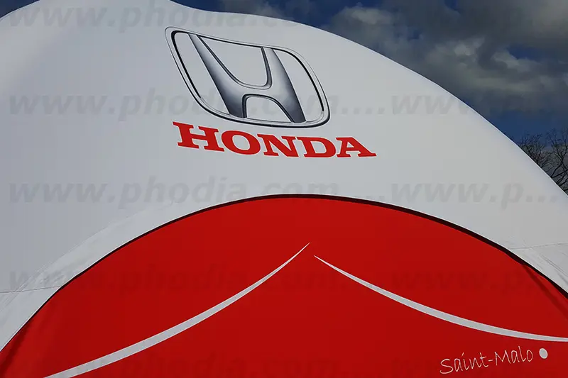 Tente 3m (air captif) Honda, Air, Animation commerciale, Automobile, Autres, Communication, Foire, Honda, Portes ouvertes, Showroom, tente, Tente (air captif)