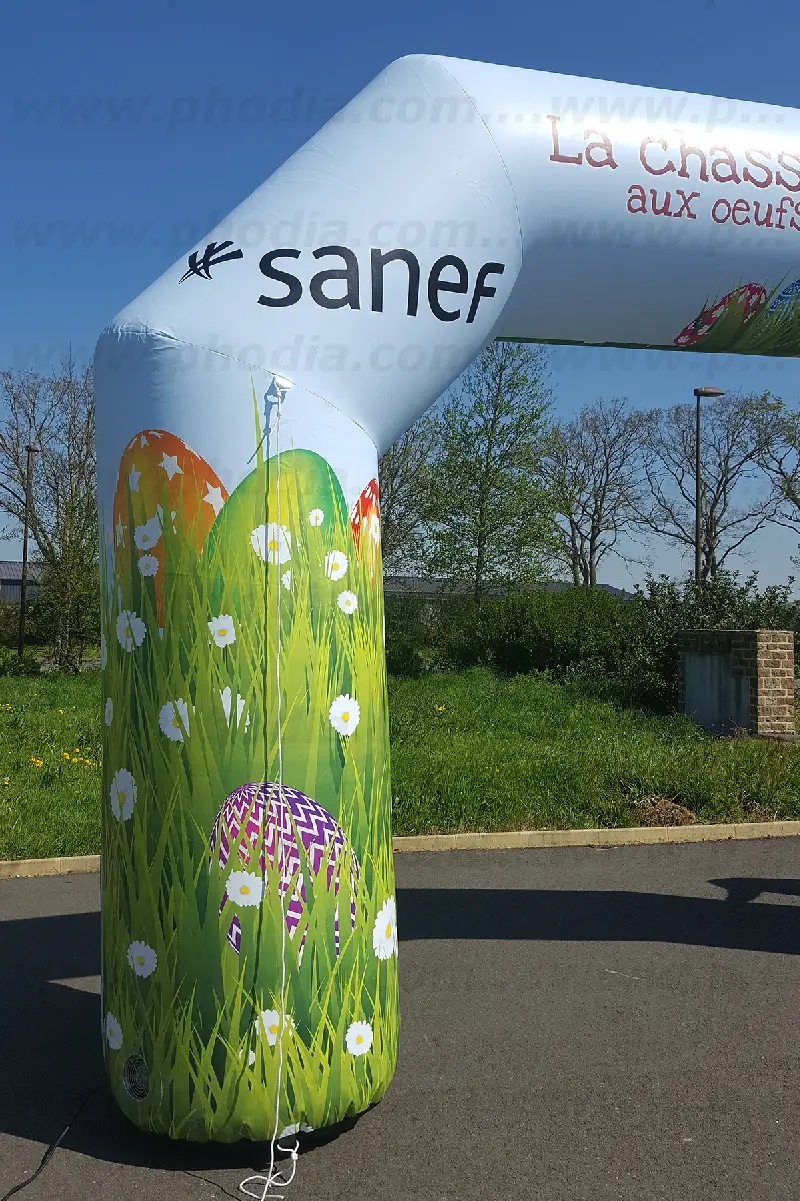 Arche 3m SANEF, Auto-ventil&eacute;, Autres, Ext&eacute;rieur, Industrie - Mat&eacute;riaux, Total covering Description