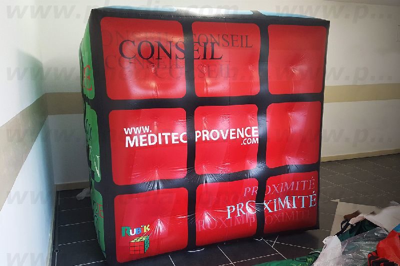 Cube 1m80 Méditec Provence, Banque - Finance - Assurance, Cube, Hélium, Intérieur, Salon